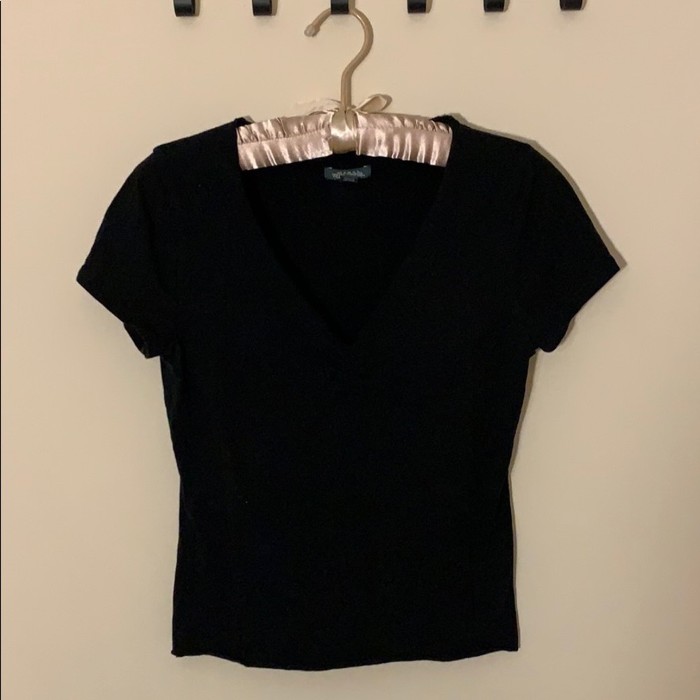 Black v neck